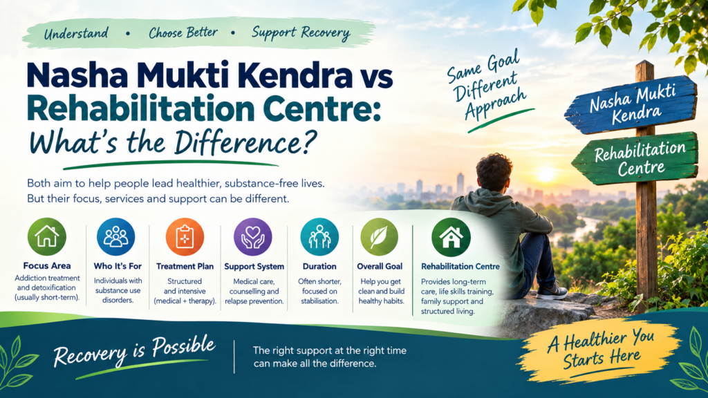 Nasha Mukti Kendra vs Rehabilitation Centre