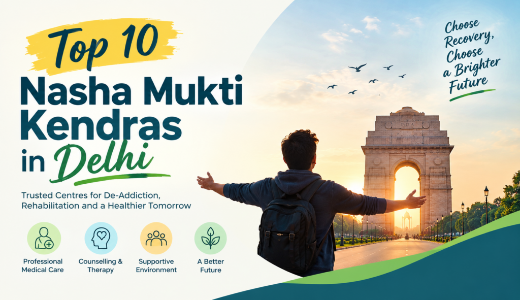 Top 10 Nasha Mukti Kendra in Delhi
